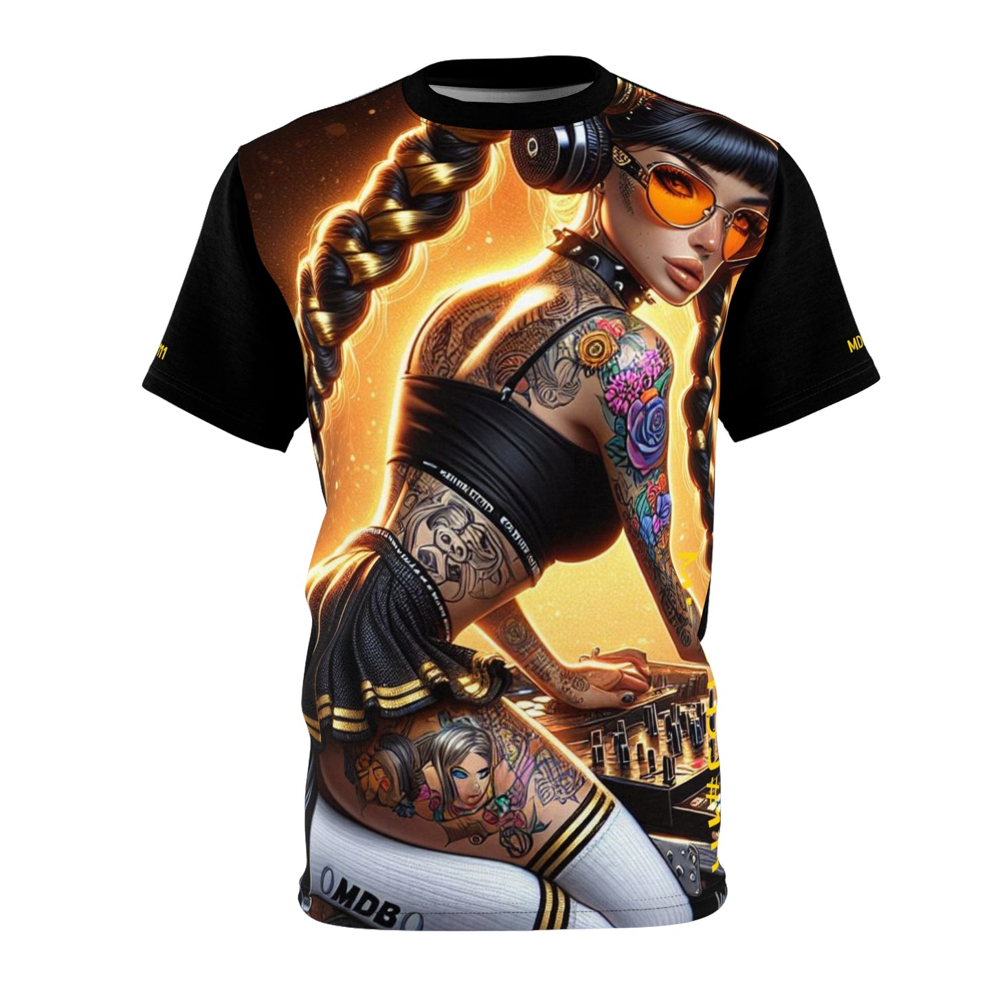 MDBTDJ#111 Premium Tee Shirt - Unisex Tattooed Dj's Limited Edition