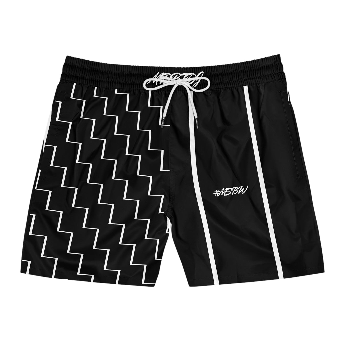 MDBTDJ#MSBW Men's Mid-Length Swim Shorts