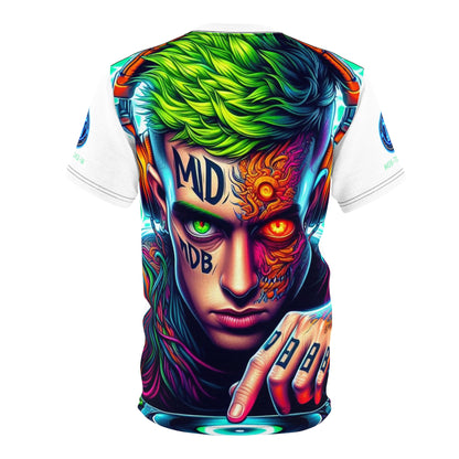 MDBTDJ#2-W Premium Art Tee Shirt - Tattooed Dj's Limited Edition - Unisex