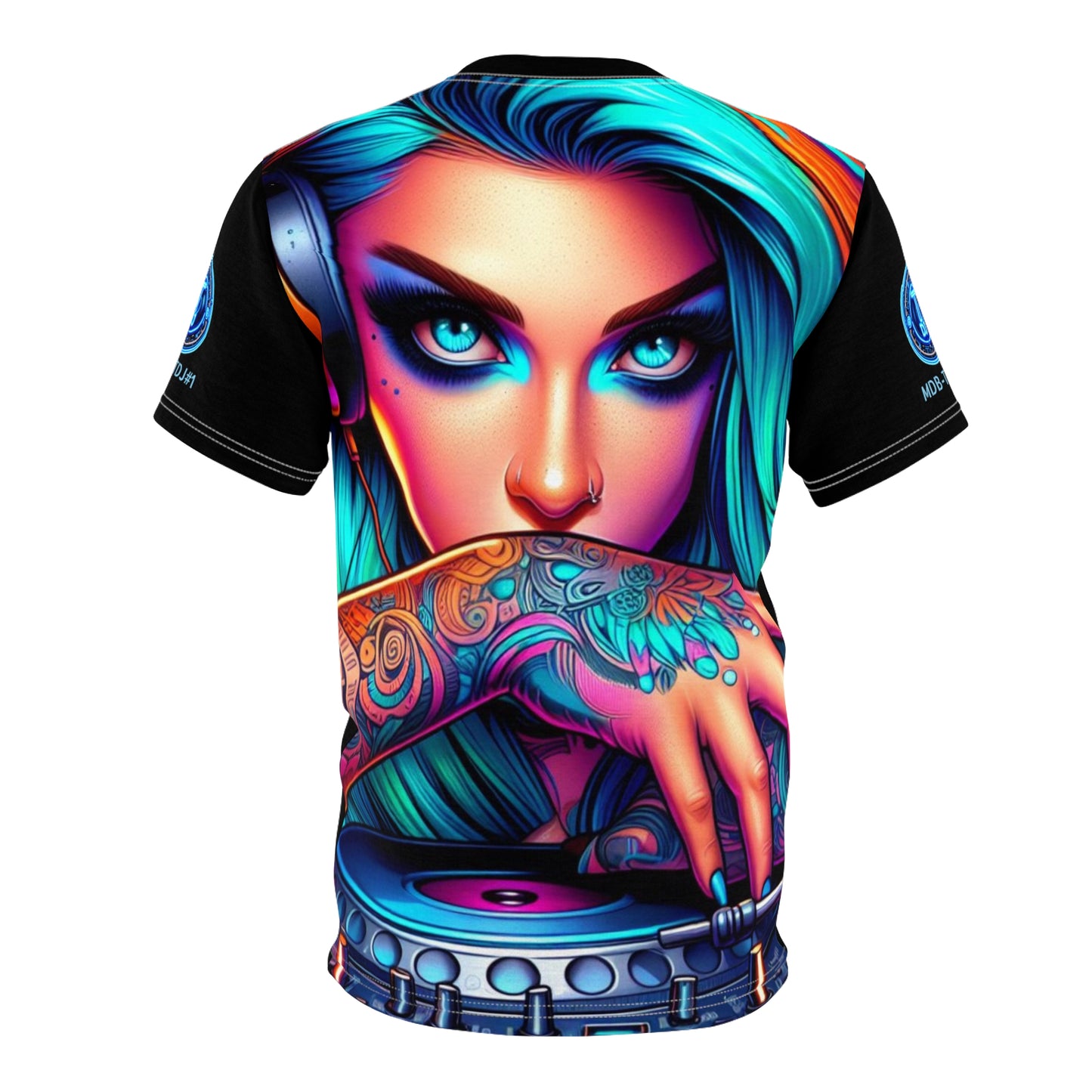 MDBTDJ#1 Premium Tee Shirt - Unisex Tattooed Dj's Limited Edition