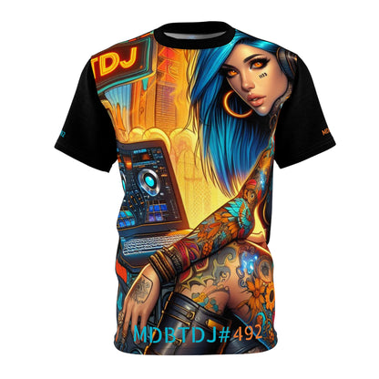 MDBTDJ#492 Premium Art Tee Shirt - Tattooed Dj's Limited Edition - Unisex