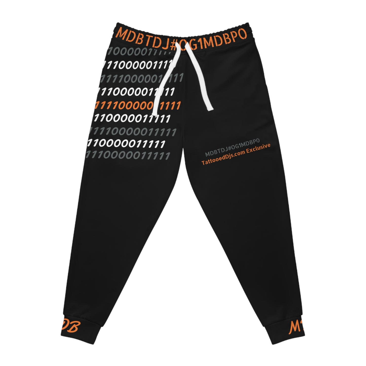 MDBTDJ#OG1MDBPO Athletic Joggers Tattooed DJ's Limited Edition TDJ Exclusive