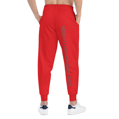 MDBTDJ#ICNAJBW-RED Athletic Joggers Tattooed DJ's Limited Edition