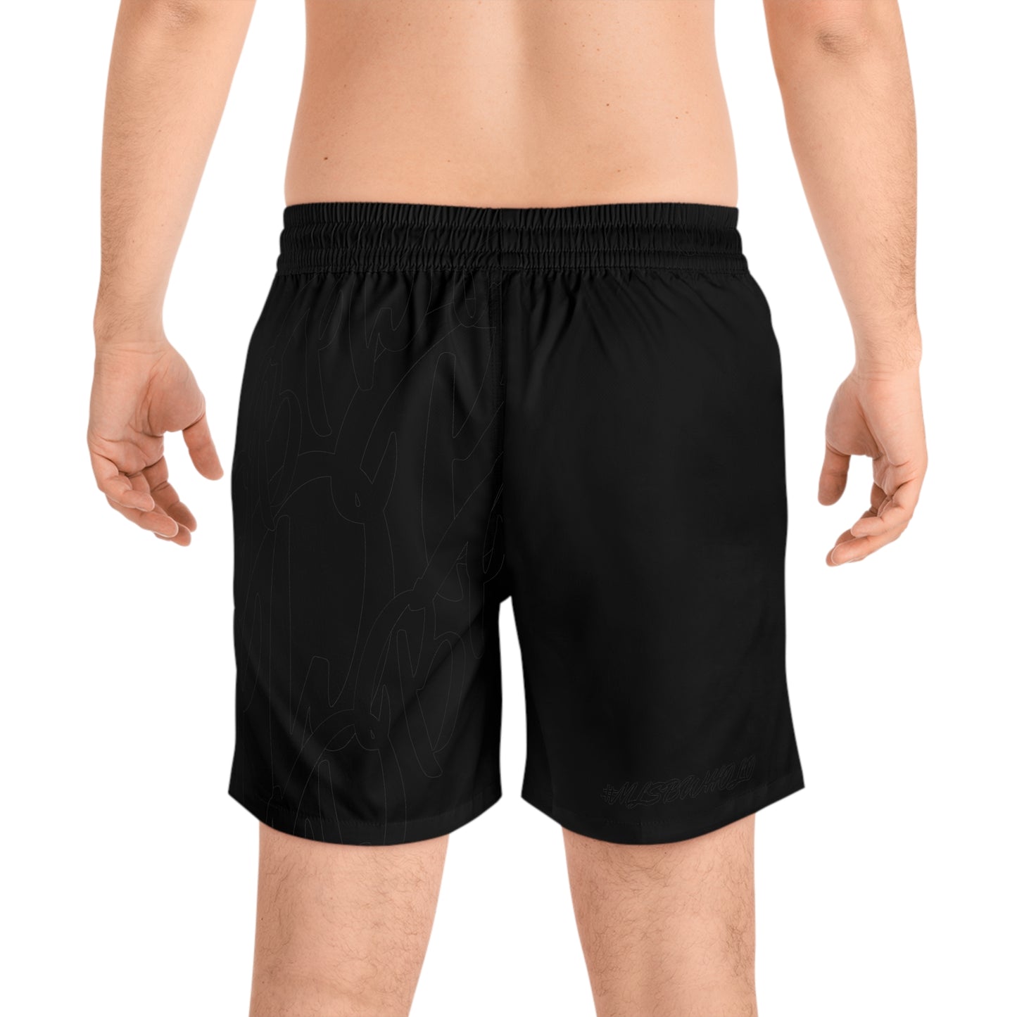 MDBTDJ#MLSBWHOLO Men's Mid-Length Swim Shorts