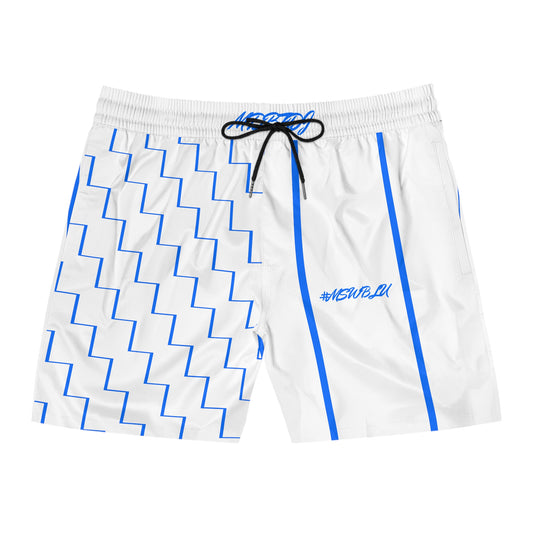 MDBTDJ#MSWBLU Men's Mid-Length Swim Shorts