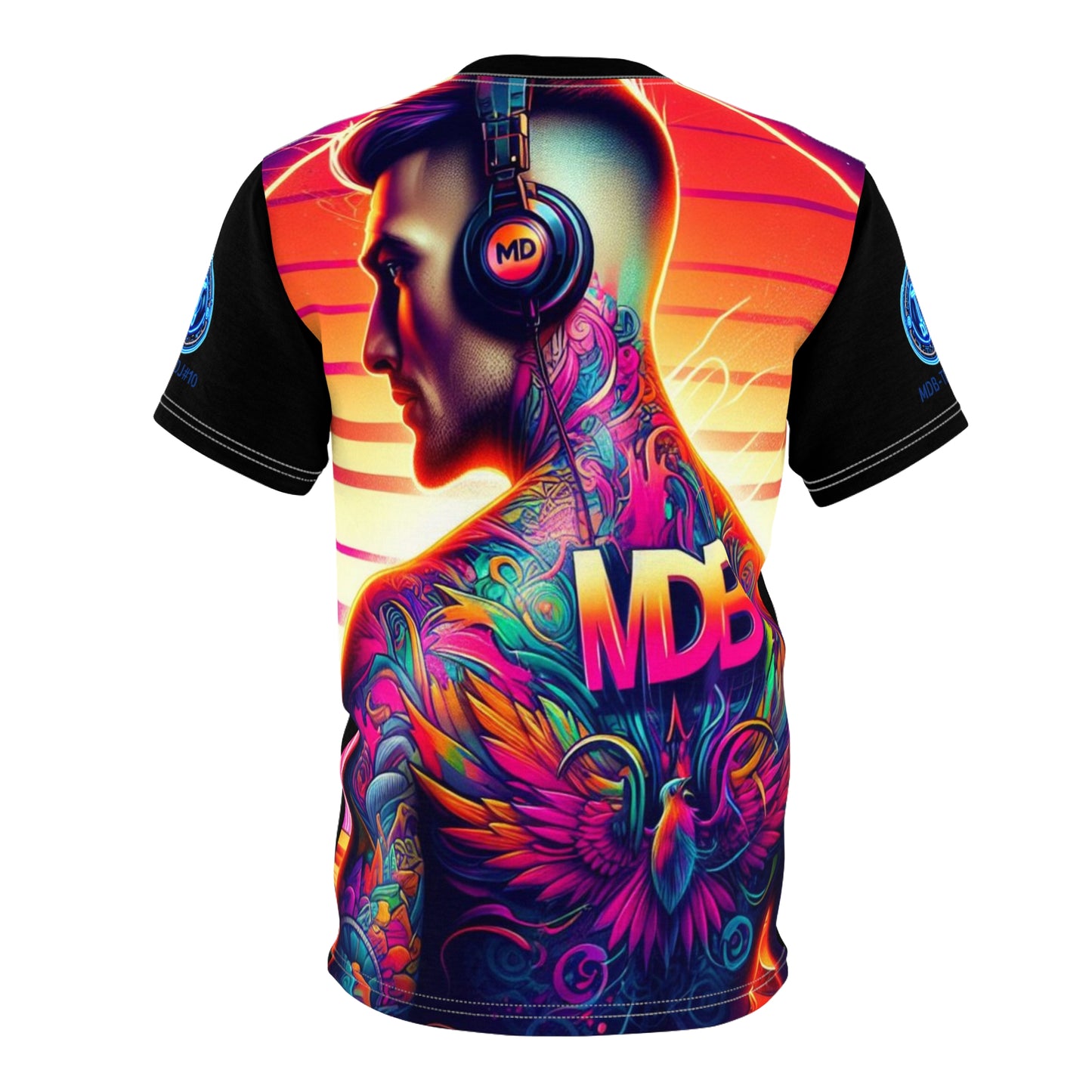 MDBTDJ#10 Premium Tee Shirt - Tattooed Dj's Limited Edition - Unisex