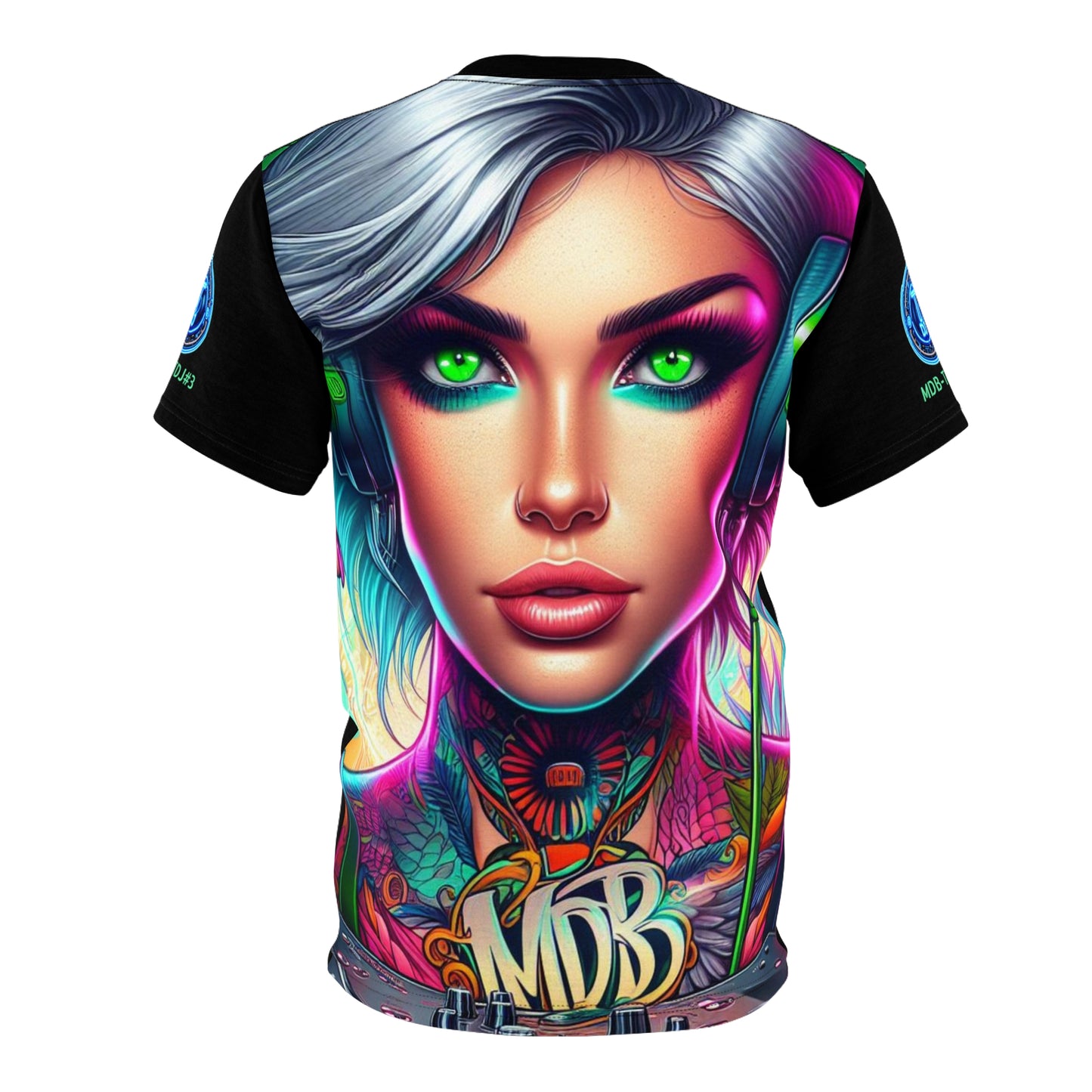 MDBTDJ#3 Premium Art Tee Shirt - Tattooed Dj's Limited Edition - Unisex