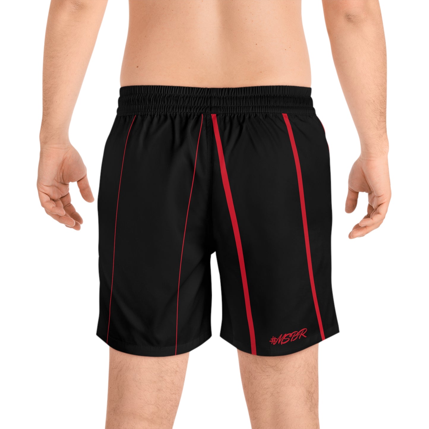 MDBTDJ#MSBR Men's Mid-Length Swim Shorts