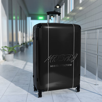 MDBTDJ#TSCPSBW Premium Travel Suitcase with combination lock