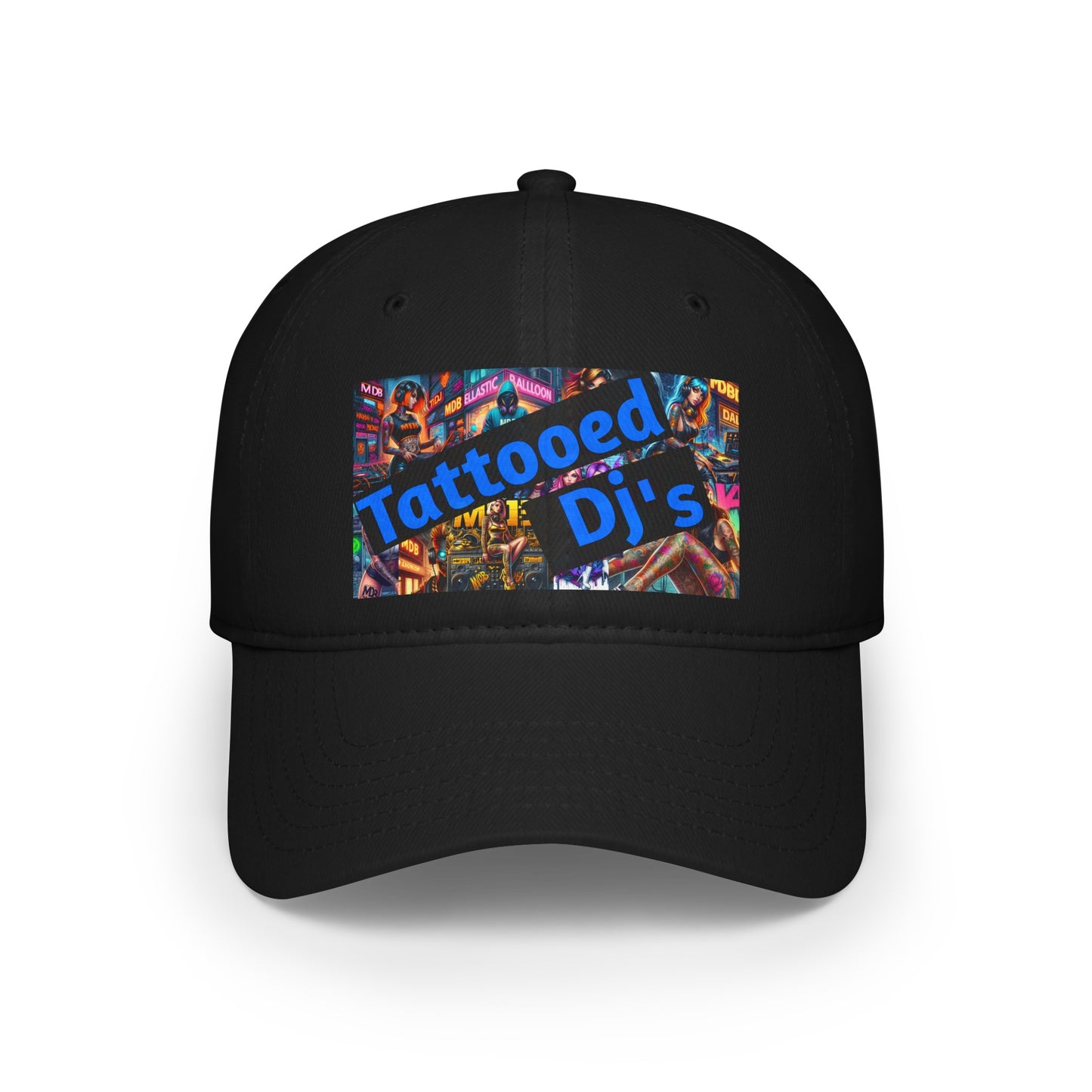 MDBTDJ#LPBC - Low Profile Baseball Cap Tattooed Dj's Limited Edition