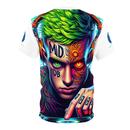 MDBTDJ#2-W Premium Art Tee Shirt - Tattooed Dj's Limited Edition - Unisex