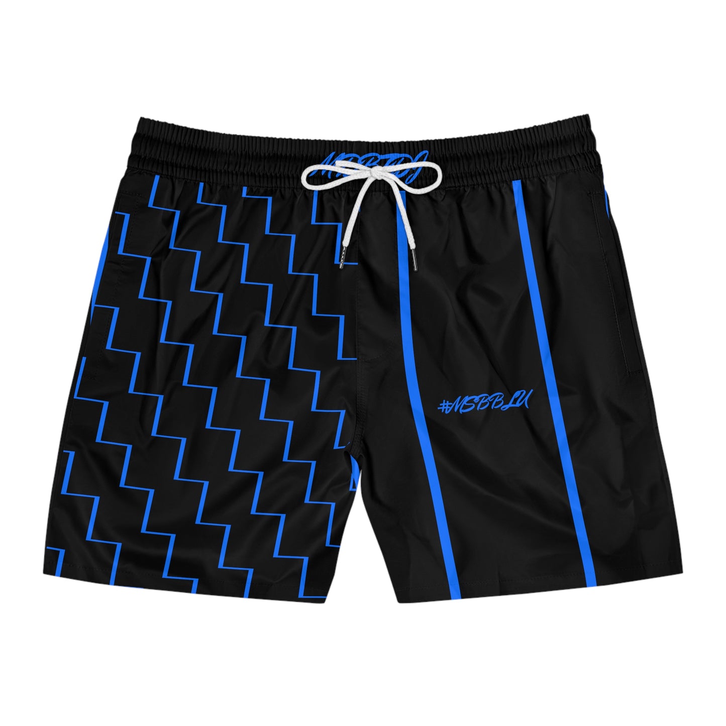 MDBTDJ#MSBBLU Men's Mid-Length Swim Shorts