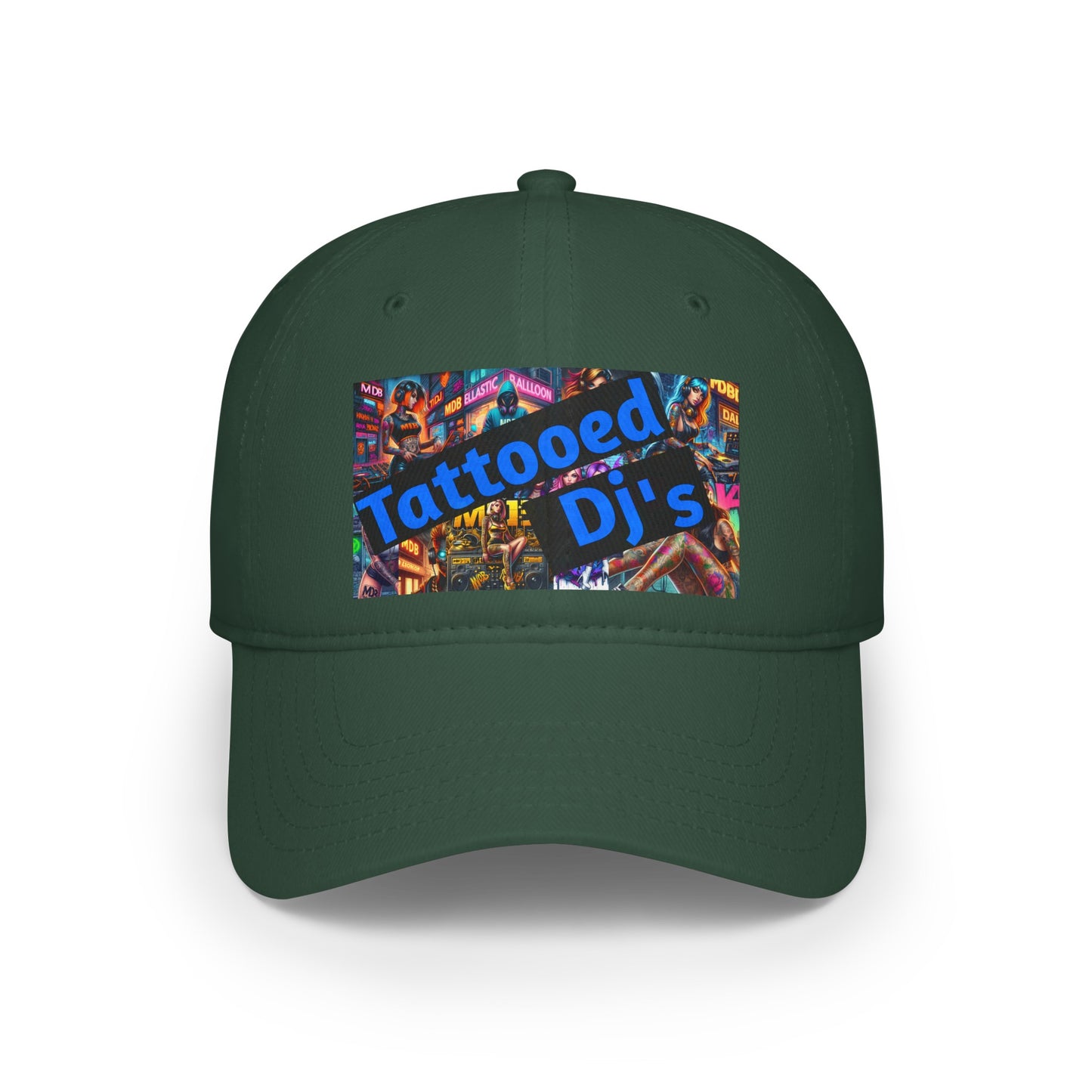 MDBTDJ#LPBC - Low Profile Baseball Cap Tattooed Dj's Limited Edition