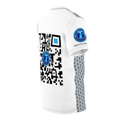 MDBTDJ#QR-W Premium Art Tee Shirt - Tattooed Dj's Limited Edition - Unisex