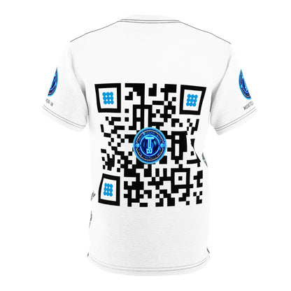 MDBTDJ#QR-W Premium Art Tee Shirt - Tattooed Dj's Limited Edition - Unisex