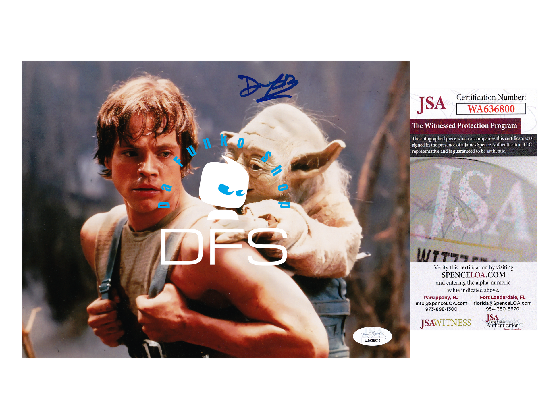 Deep Roy Autograph Signed Star Wars Yoda 8x10 Photo inscribed Yoda - JSA - DaFunkoShop - Autographed memorabilia.