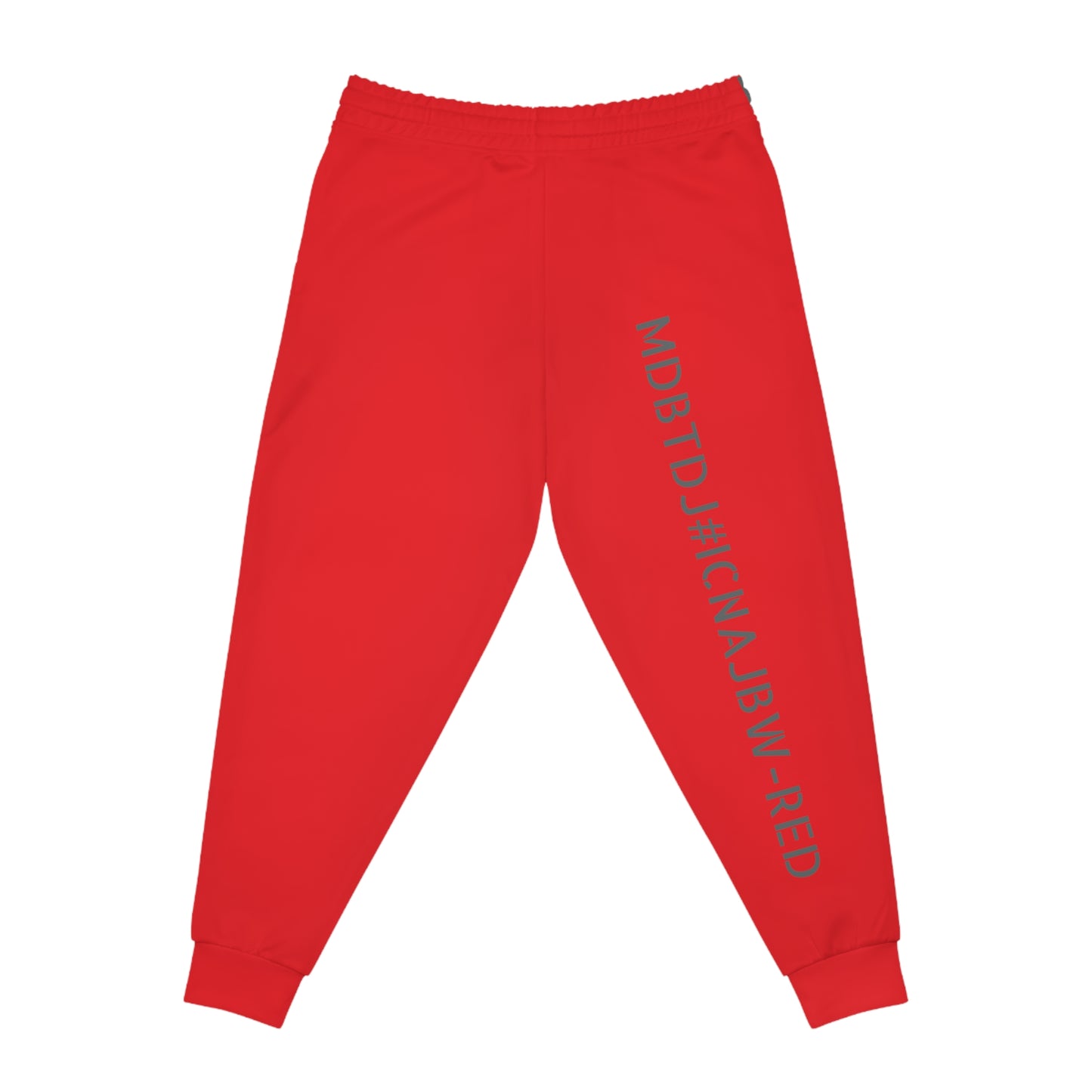 MDBTDJ#ICNAJBW-RED Athletic Joggers Tattooed DJ's Limited Edition