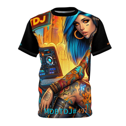 MDBTDJ#492 Premium Art Tee Shirt - Tattooed Dj's Limited Edition - Unisex