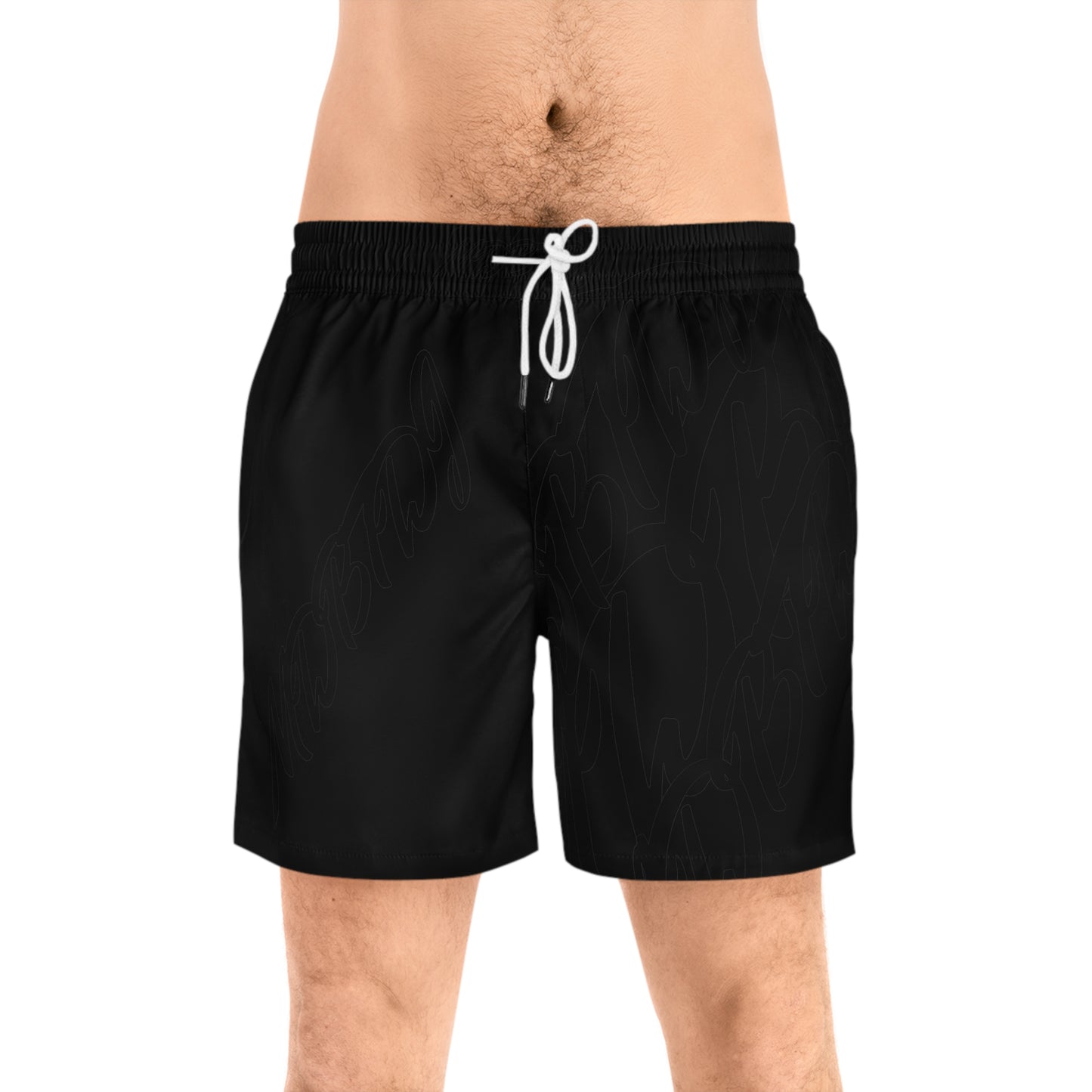 MDBTDJ#MLSBWHOLO Men's Mid-Length Swim Shorts