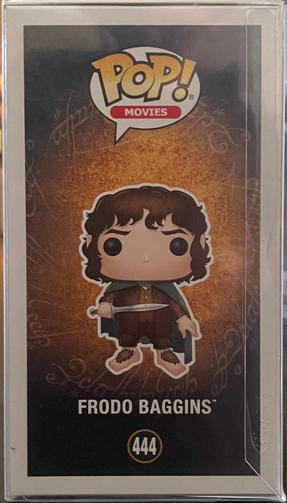 Elijah Wood Signed Funko Pop! #444 Frodo Baggins Lord of the Rings JSA Authentic ✅