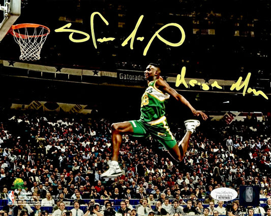 Shawn Kemp autographed signed inscribed 8x10 photo Seattle Supersonics JSA COA