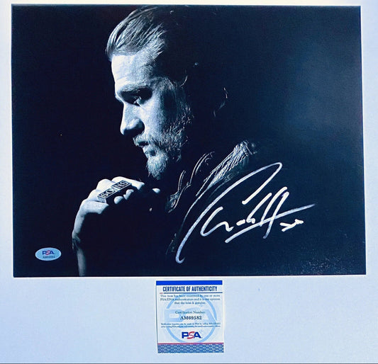 Charlie Hunnam Signed Autographed 11x14 Photo Sons Of Anarchy w/ PSA COA