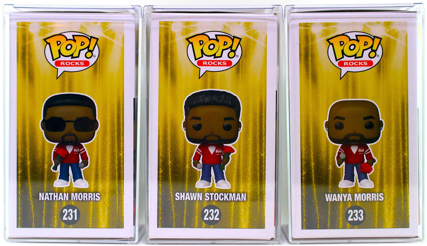 Autographed Funko Pop! Rocks - Boyz II Men Full Set of 3 - Individually Signed, Individually Authenticated by PSA ✅ - DaFunkoShop - Funko Pop! Rocks