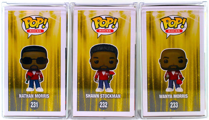 Autographed Funko Pop! Rocks - Boyz II Men Full Set of 3 - Individually Signed, Individually Authenticated by PSA ✅ - DaFunkoShop - Funko Pop! Rocks