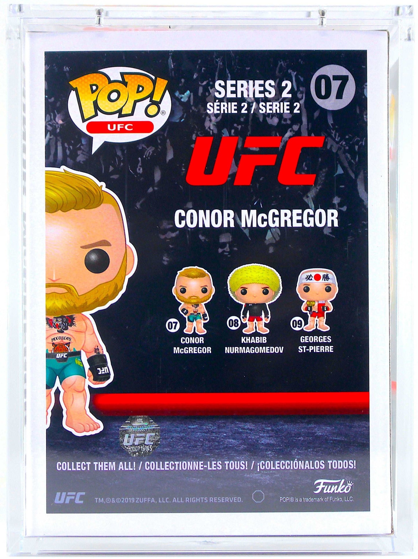 Autographed Conor McGregor Signed Funko Pop! UFC Series 2 #07 Autograph is Authenticated By Beckett ✅ - DaFunkoShop - Funko Pop! UFC