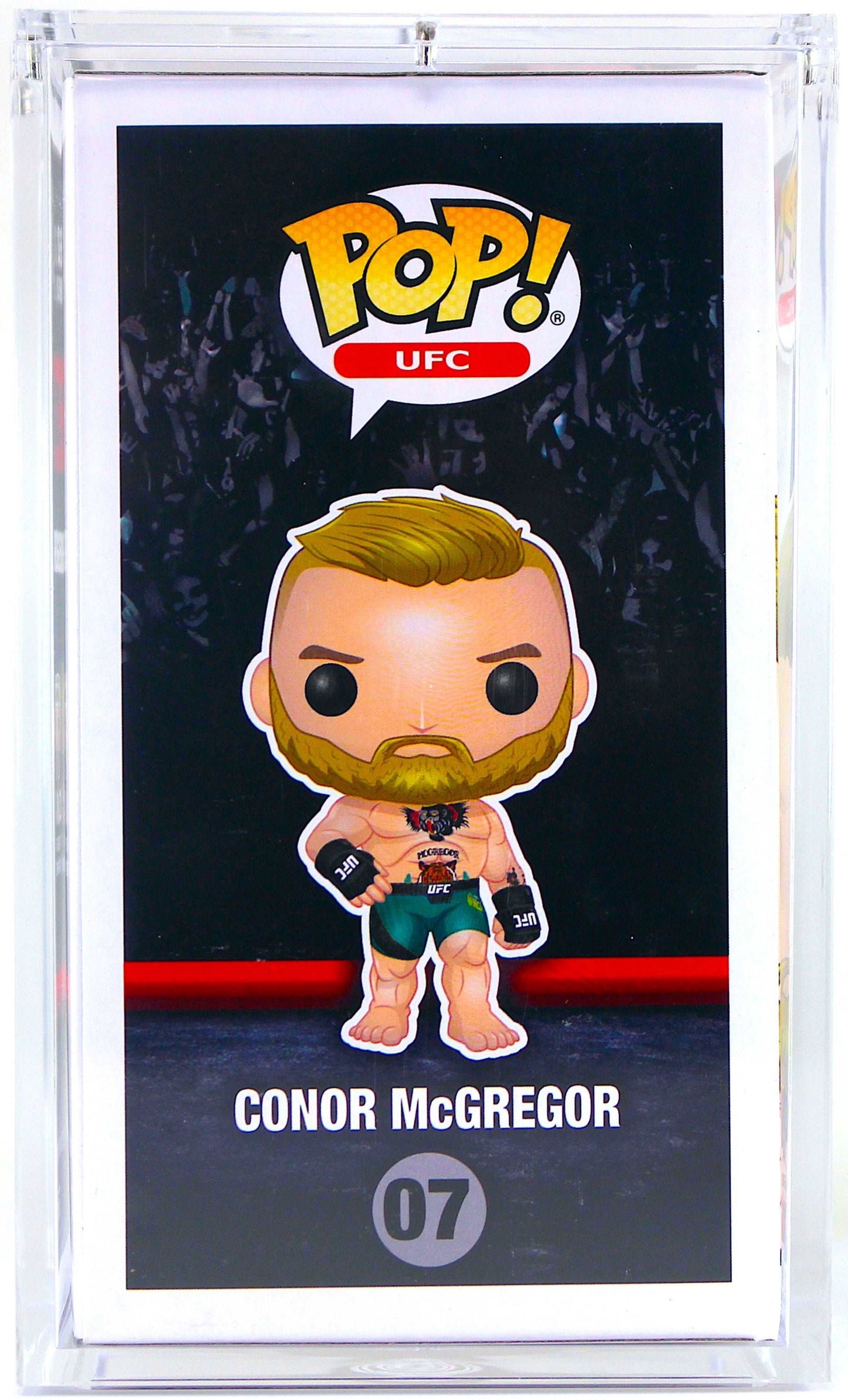 Autographed Conor McGregor Signed Funko Pop! UFC Series 2 #07 Autograph is Authenticated By Beckett ✅ - DaFunkoShop - Funko Pop! UFC