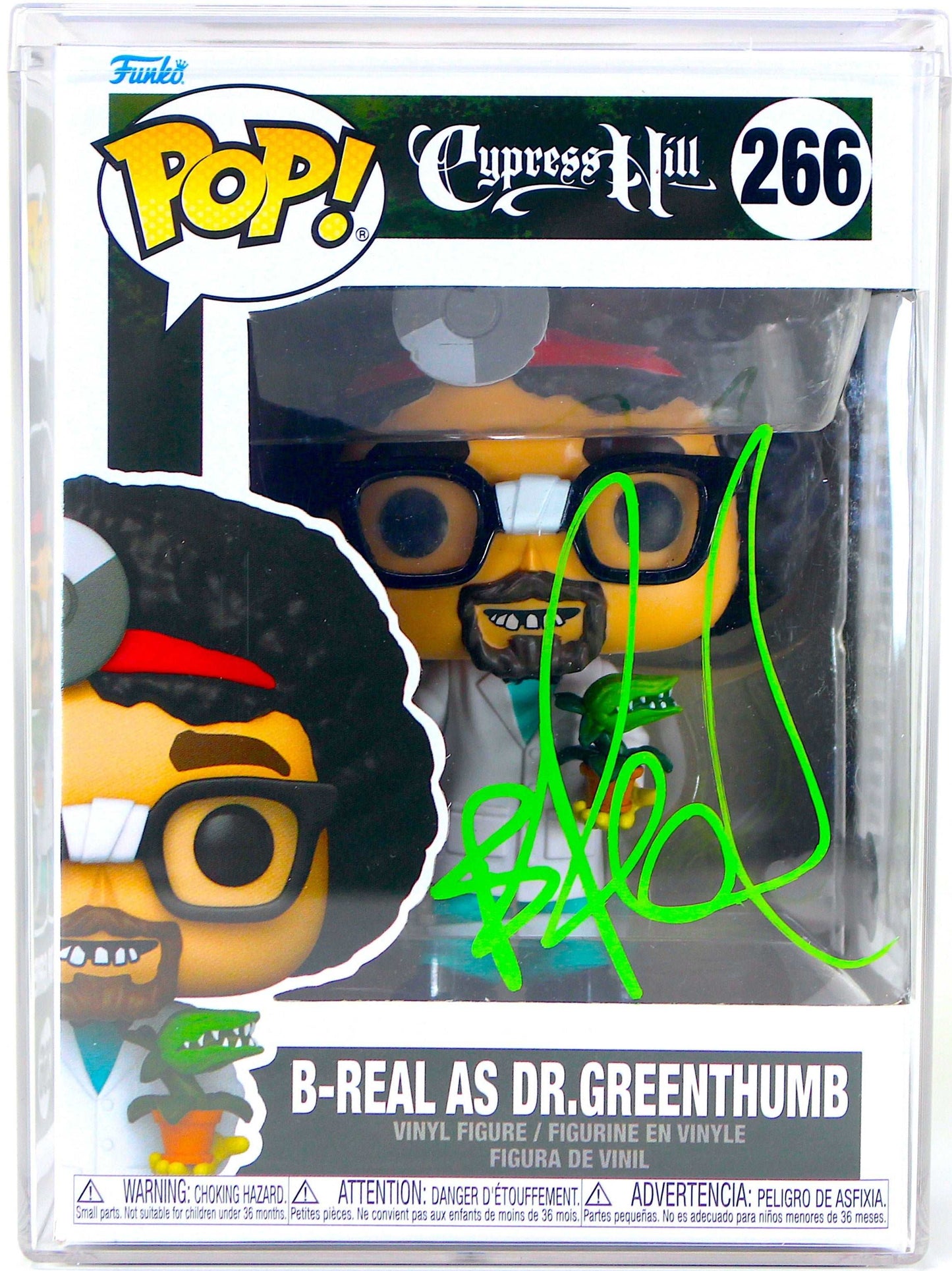 Autographed Signed Cypress Hill B-Real Funko Pop! #266 Signature is Authenticated By Beckett ✅ - DaFunkoShop - Funko Pop! Cypress Hill
