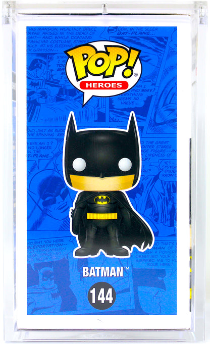 Christian Bale Signed Autographed Funko Pop! DC Super Heroes Batman #144 Signature is Authenticated By Beckett ✅ - DaFunkoShop - Funko Pop! DC Heroes