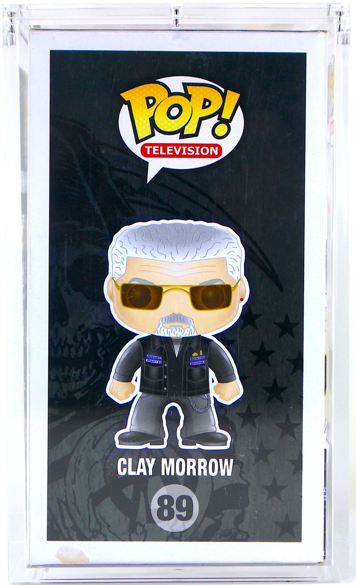 Autographed Sons Of Anarchy Vaulted Funko Pop! TV Series Signed - Clay Morrow #89 Signature is Authenticated By JSA  ✅ - DaFunkoShop - Funko Pop! Television
