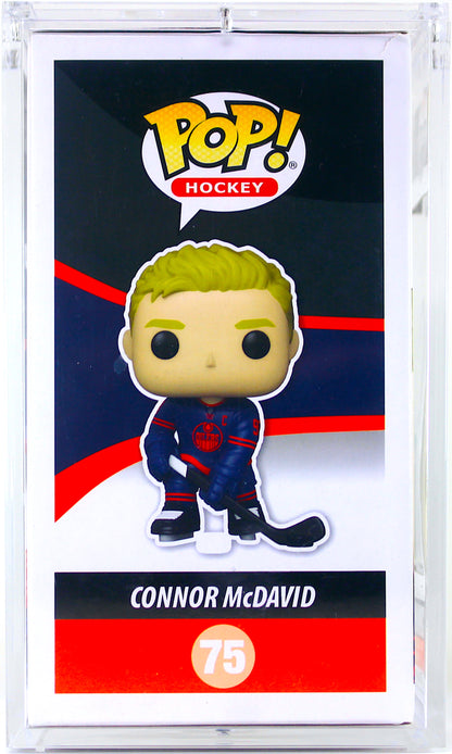 Connor McDavid Autographed Signed Funko Pop! Hockey Edmonton Oilers #75 Signature is Authenticated By Beckett - DaFunkoShop - Funko Pop! Hockey