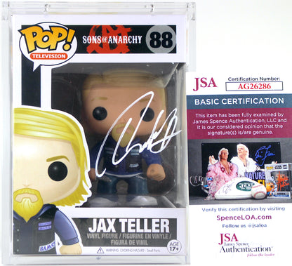 Vaulted 2013 Jax Teller #88 Funko Pop! Signed By Charlie Hunnam Sons Of Anarchy TV Series Signature is Authenticated By JSA  ✅ - DaFunkoShop - Funko Pop! Television