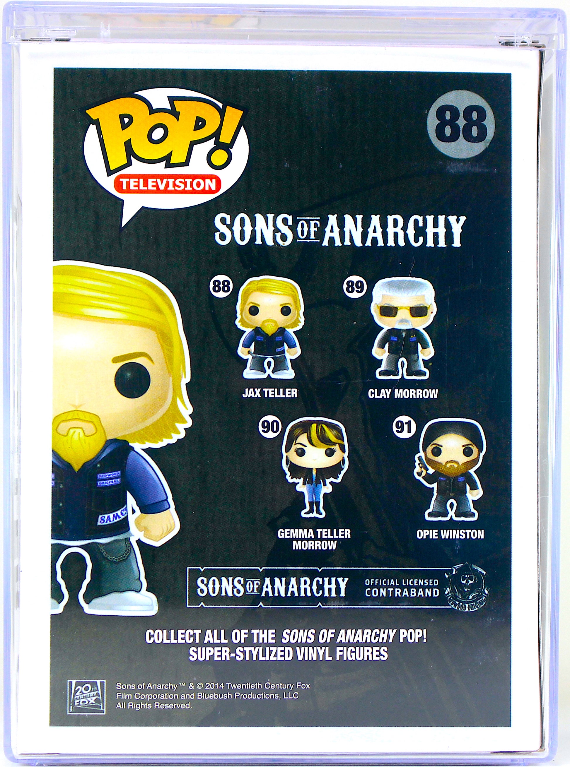 Vaulted 2013 Jax Teller #88 Funko Pop! Signed By Charlie Hunnam Sons Of Anarchy TV Series Signature is Authenticated By Beckett ✅  ✅ - DaFunkoShop - Funko Pop! Television