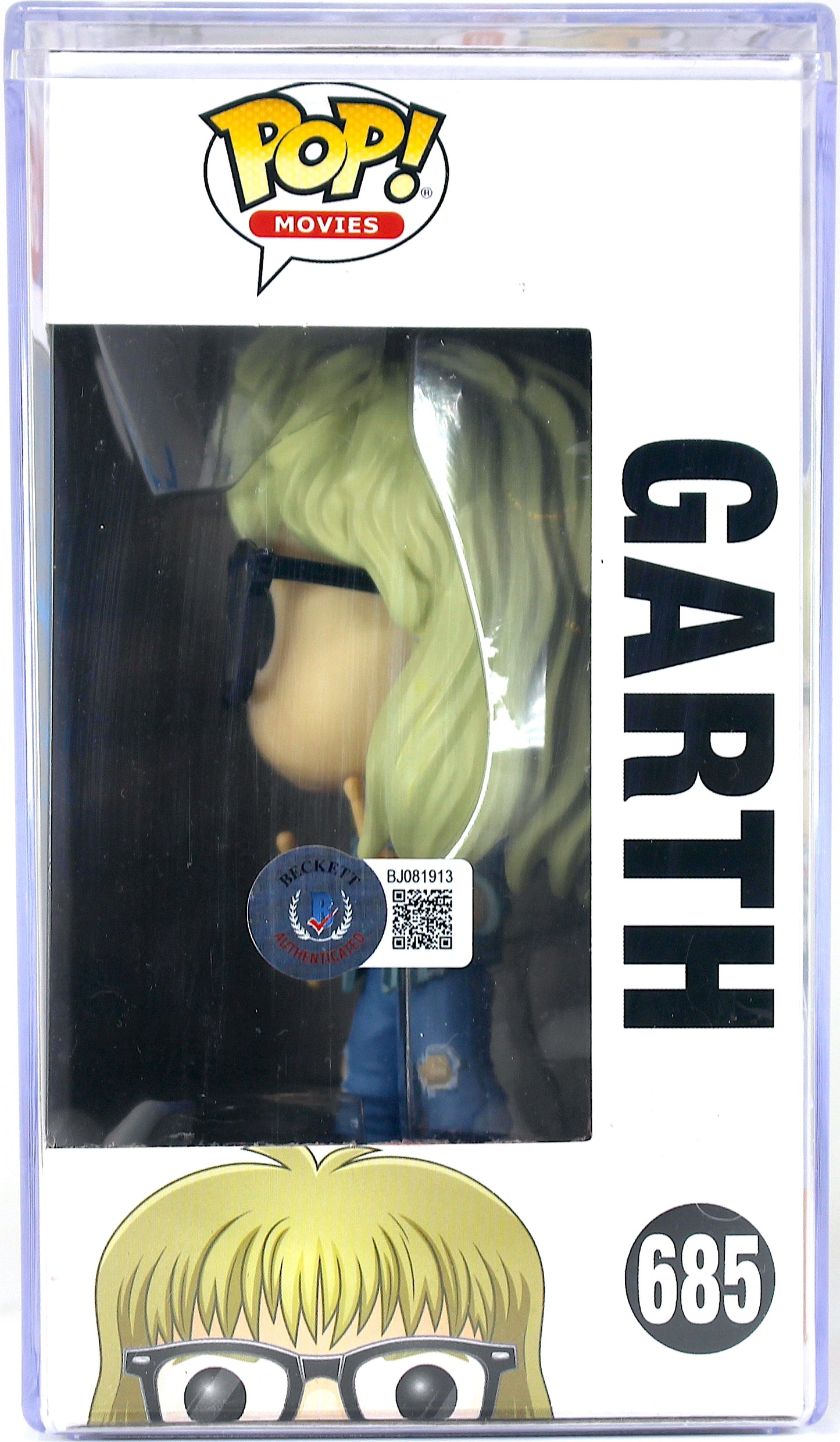 Dana Carvey Signed Funko Pop Garth #685 Wayne’s World Signature is Authenticated By Beckett ✅ - DaFunkoShop - Funko Pop! Movies