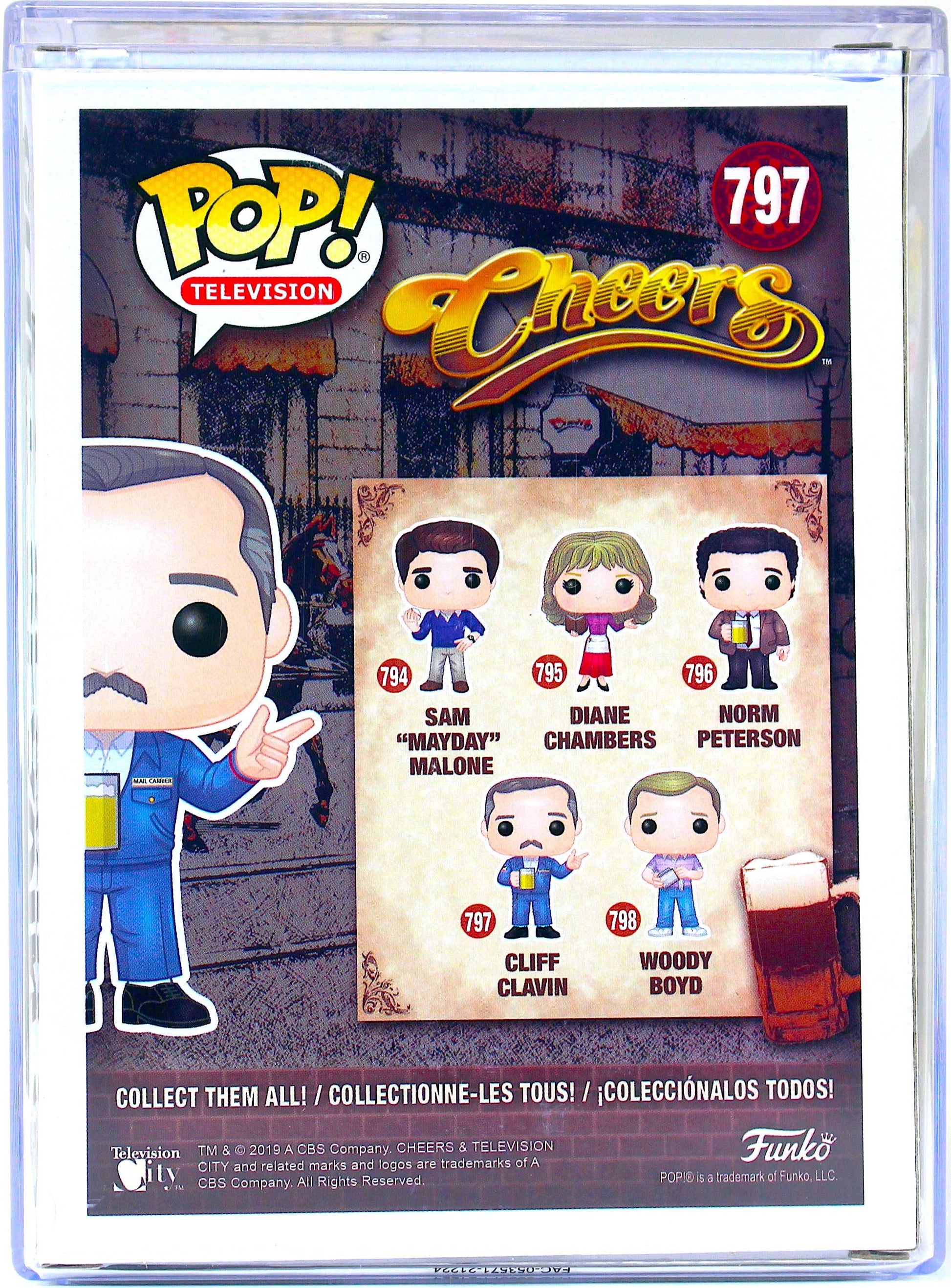 Autographed Signed & Inscribed Funko Pop! Television Cheers Cliff Clavin - John Ratzenberger Signature is Authenticated By Beckett. ✅ - DaFunkoShop - Funko Pop! Television