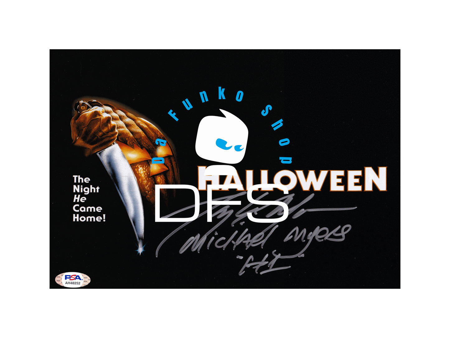 Autographed Signed 8x10 Photo Halloween Michael Myers Tony Moran Signature Is Authenticated By PSA ✅ - DaFunkoShop - Autographed Photo