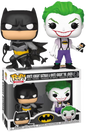 Pop exclusive Funko San Diego Comic-Con 2021 ! DC Heroes : Batman White Knight : Batman &amp; Joker Lot de 2 figurines en vinyle 