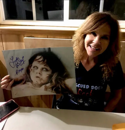 The Exorcist Linda Blair Autographed Signed 11x14 Photograph Signature is Authenticated by JSA ✅, Signed Photograph, Autographs, Da Funko Shop