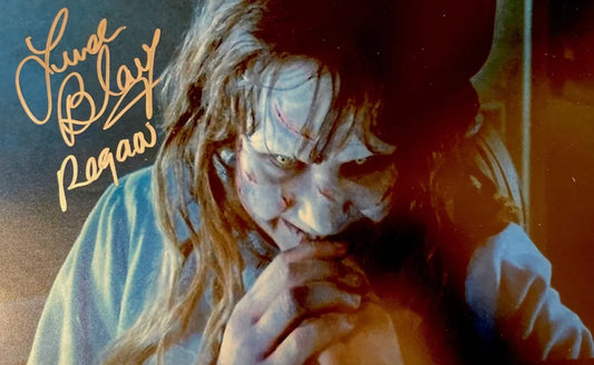 The Exorcist Linda Blair Autographed Signed 11x14 Photograph Signature is Authenticated by Beckett ✅