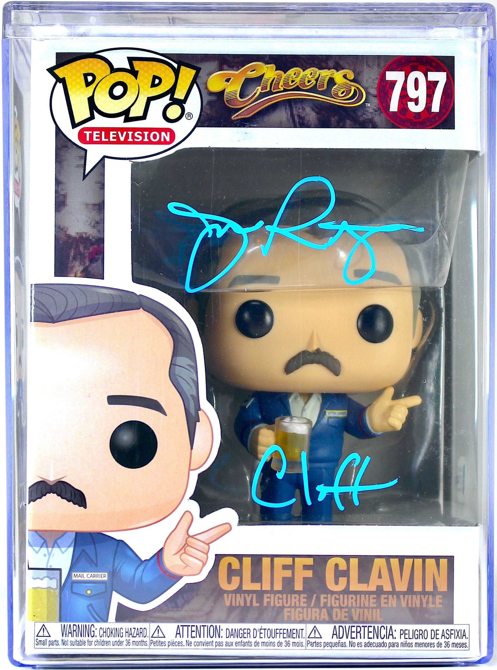 Autographed Signed & Inscribed Funko Pop! Television Cheers Cliff Clavin - John Ratzenberger Signature is Authenticated By Beckett. ✅ - DaFunkoShop - Funko Pop! Television