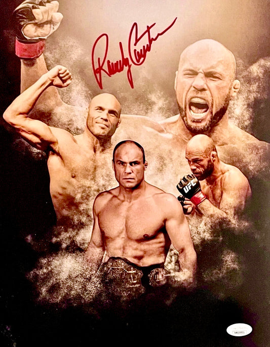 Autographed Signed Randy Couture 11x14 Photo Six Time UFC Champion ~ Signature is authenticated by JSA ✅