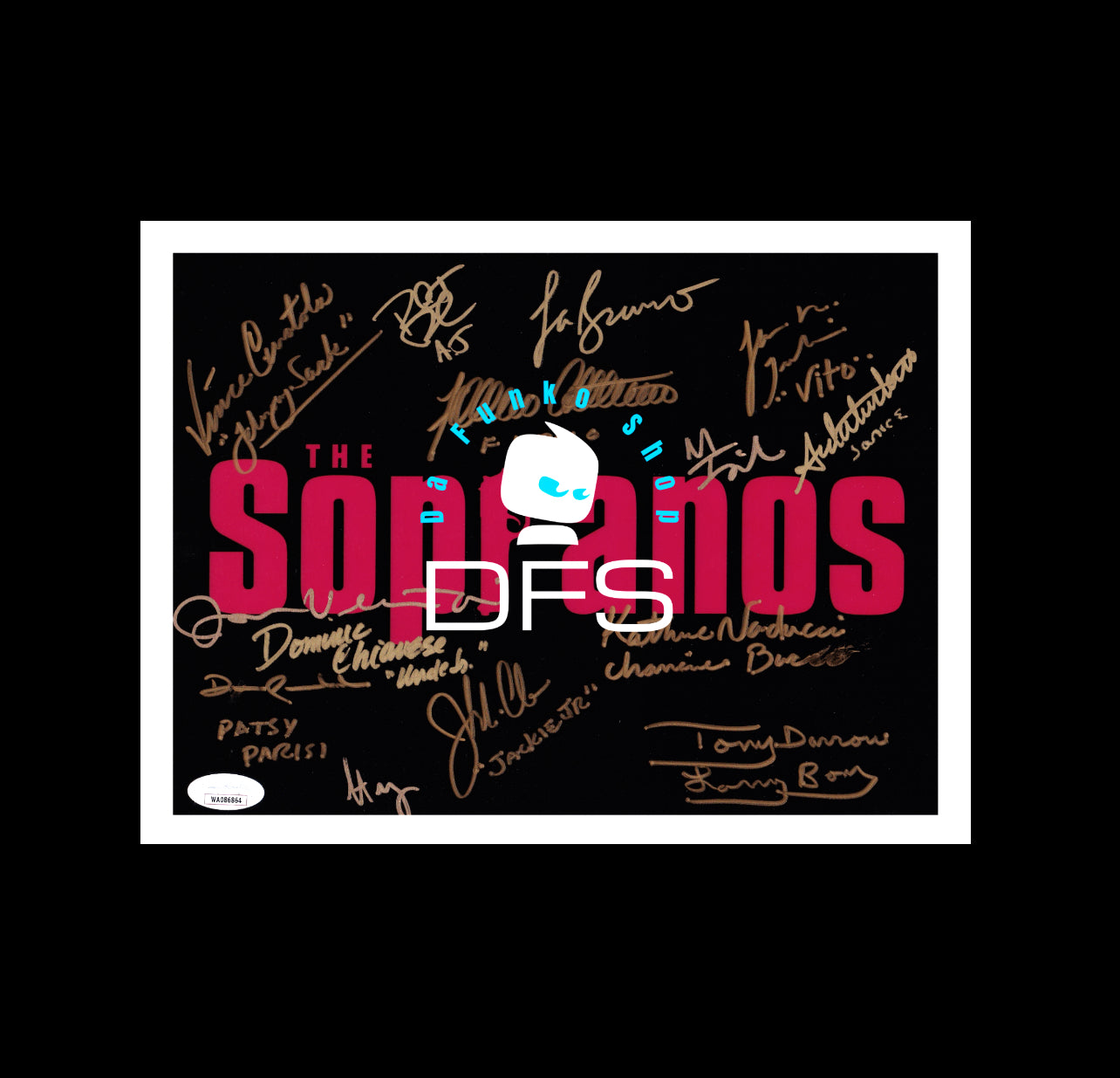 1/1 Rare The Sopranos Framed Authentic Autographed Photograph 8x10 - Picture is Signed by 14 Sopranos Cast Members Signatures are Authenticated By JSA ✅ - DaFunkoShop - Photograph