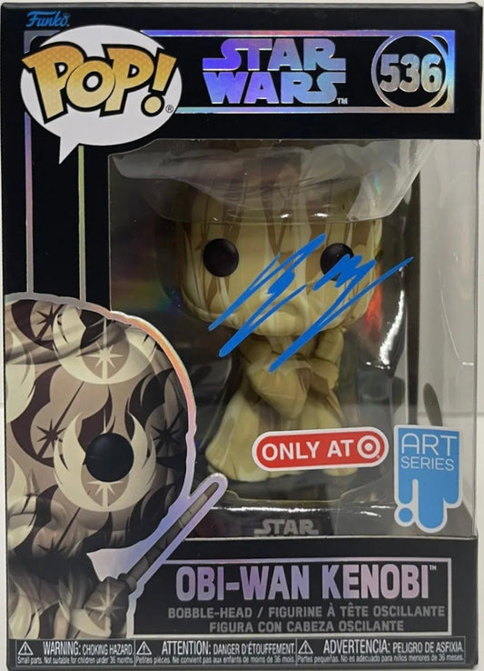 Ewan McGregor Autographed Signed Funko Pop! Obi Wan Kenobi #536 Art Series Exclusive JSA COA