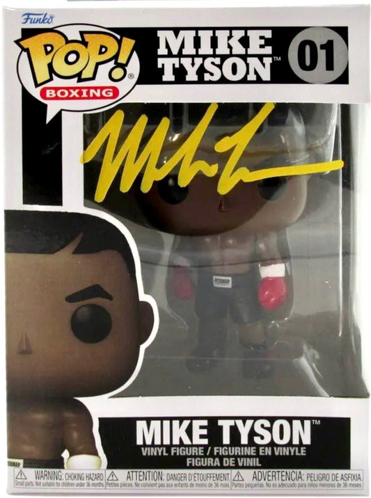 Mike Tyson Autographed Signed Funko Pop JSA