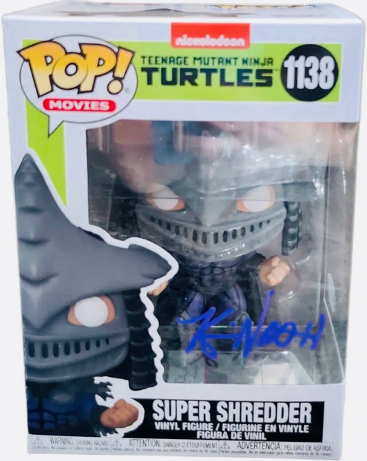 Super Shredder Funko Pop #1138 TMNT Autographed by Kevin Nash PSA COA - DaFunkoShop - 