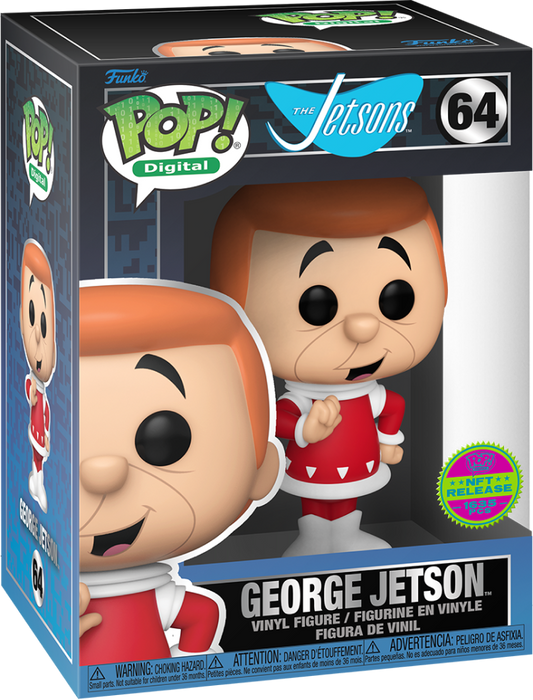 Funko Pop! Digital Hanna-Barbera The Jetsons George Jetson Legendary #64 LE 1635 - DaFunkoShop - 
