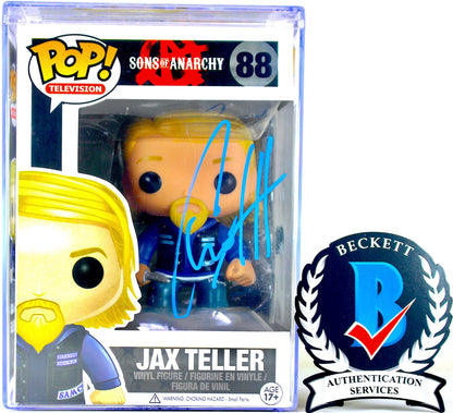 Vaulted 2013 Jax Teller #88 Funko Pop! Signed By Charlie Hunnam Sons Of Anarchy TV Series Signature is Authenticated By Beckett ✅  ✅ - DaFunkoShop - Funko Pop! Television